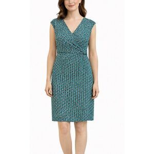 ann taylor green polka dot dress Ann Taylor Polka Dot Dress